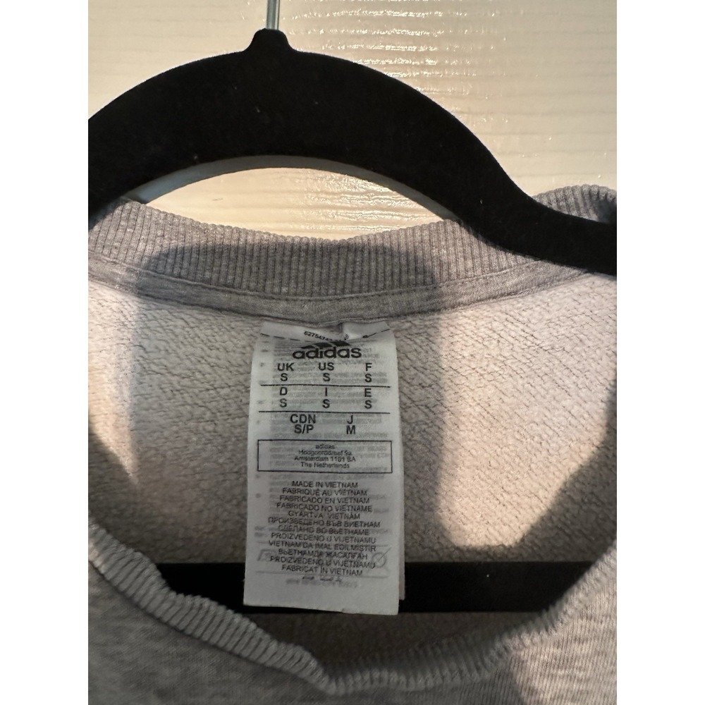 Women's Adidas Pullover Sweatshirt‎ Size Medium  Logo - Picture 2 of 3